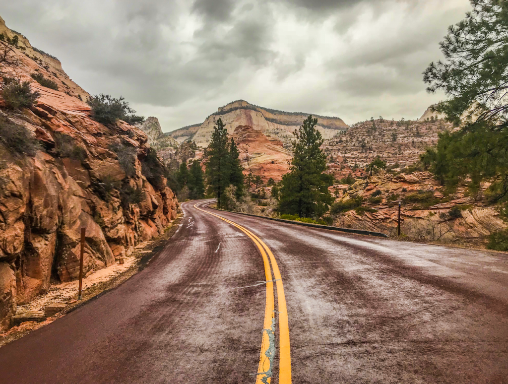 #ITAP
This is a picture I took on my last trip to Zion National Park on the Mount Carmel Highway. 