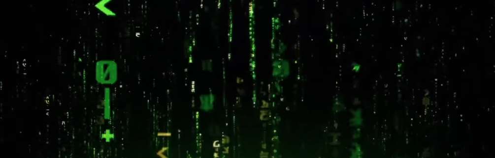 The Matrix 4 Teaser Trailer Intro Screengrab